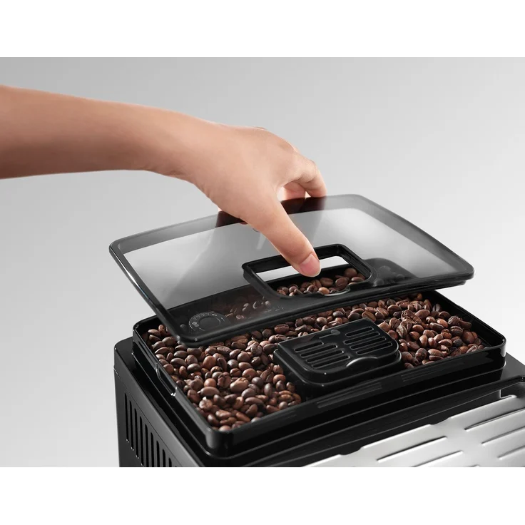 De'Longhi ECAM 25.120.B Kaffeevollautomat mit Profi-Milchaufschäumdüse für Cappuccino, mit Espresso- und Kaffee Direktwahltasten und Drehregler, 2-Tassen-Funktion, Großer 1,8 Liter Wassertank, schwarz – Bild 5
