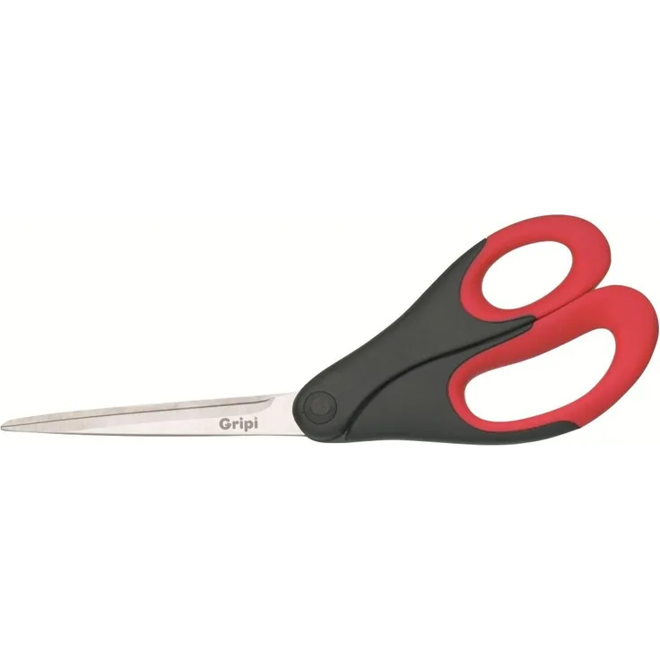 Richardson Sheffield R040RDP391652 GRIPI Haushalts, Multifunktions-Küchenschere, Universal, Allzweck, Vielzweck-Schere, Edelstahl, Kunststoff, Schwarz-Rot
