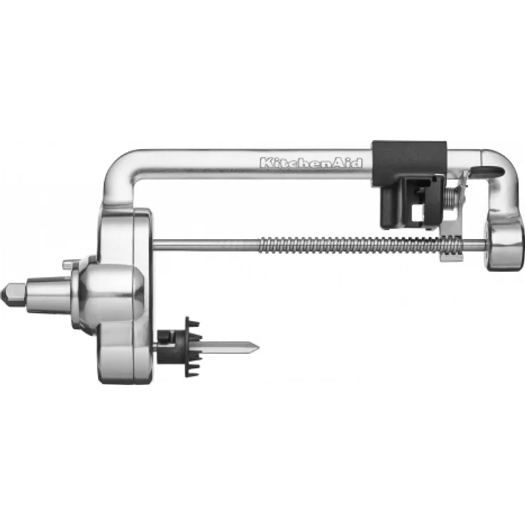 KitchenAid 5KSM1APC Schneide- und Reibevorsatz 4 Messer, inkl. Aufbewahrungsbehälter, geeignet für alle KitchenAid-Küchenmaschinen, edelstahl – Bild 1
