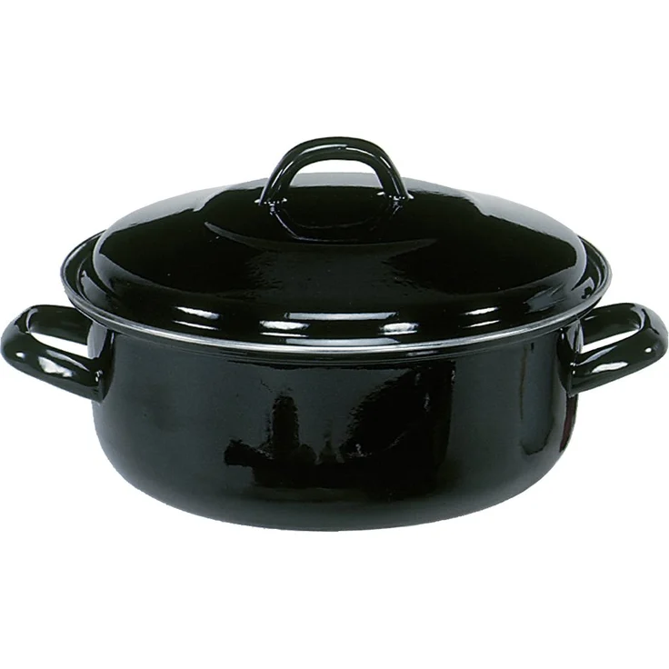 Krüger Karl Kölner Bräter 18 cm Nostalgie, Aluminium, Schwarz – Bild 1