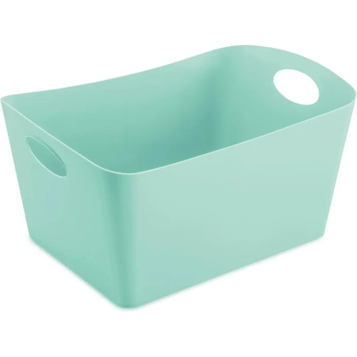 Koziol Boxxx M Aufbewahrungsbox, Aufbewahrungskiste, Aufbewahrungskorb, Korb, Aufbewahrung, Kunststoff, Spa Turqoise, 3.5 L, 5744667