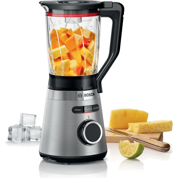 Bosch MMB6382M Standmixer, 1200W, 1,5L, 3 Programme, Impulsfunktion, grau – Bild 1