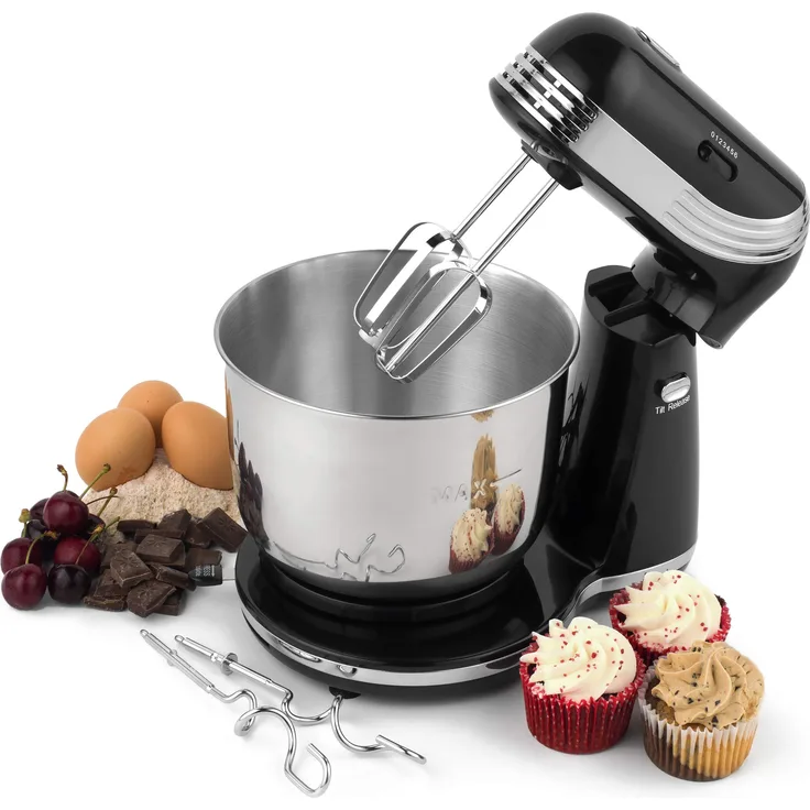 PROGRESS EK3532JWFOBGER-VDE Kompaktstandmixer, 250 W, schwarz-Edelstahl