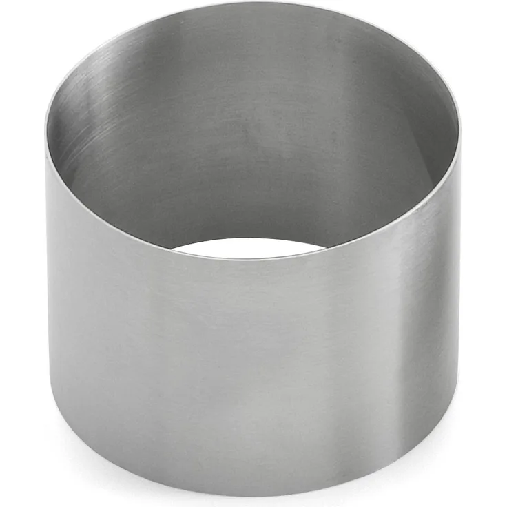 Weis 14146 Dessert Backringe Durchmesser 6 cm, Höhe: 4 cm, Edelstahl