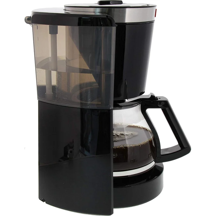 Melitta 1011-04, Filterkaffeemaschine mit Glaskanne, AromaSelector, Schwarz Kaffeemaschine LOOK IV SELECTION, Kunststoff, 1.2 liters – Bild 5