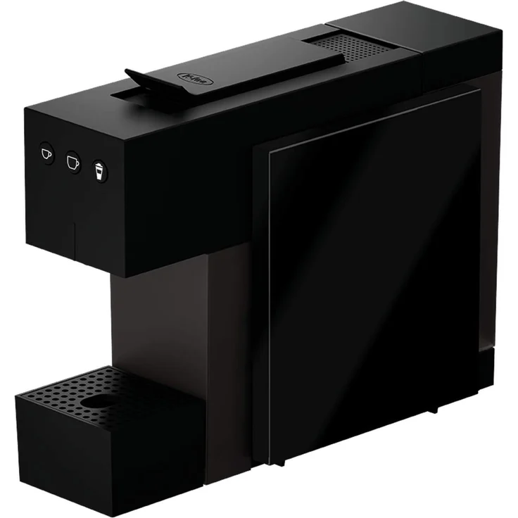K-fee Square Kaffeekapselmaschine, (1455 Watt, 0,8 Liter Wassertank, Farbe High Gloss Black) – Bild 1
