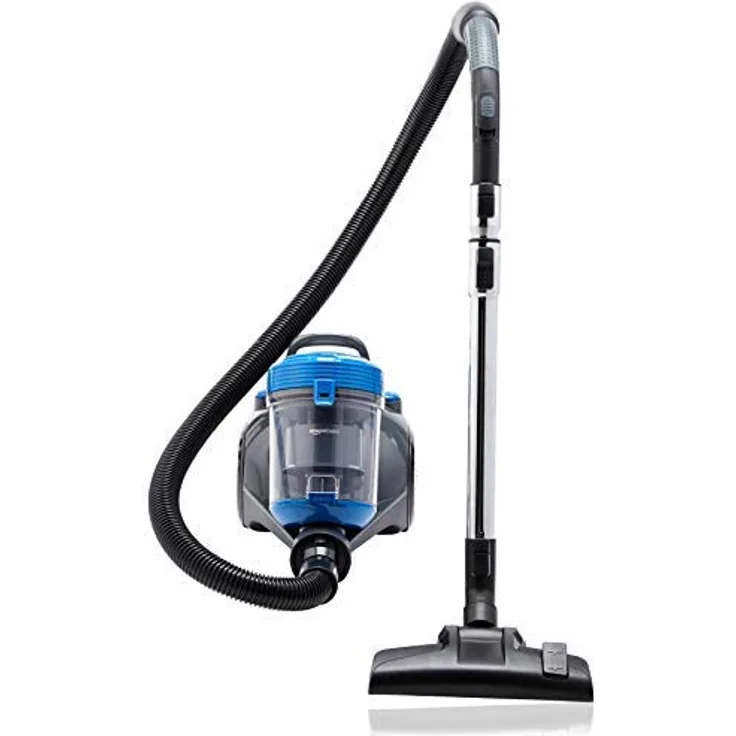 AmazonBasics – Zylinder-Staubsauger, leistungsstark, kompakt und leicht, ohne Beutel, für Hart- und Teppichböden, HEPA-Filter, 700 W, 2,0 l, EU