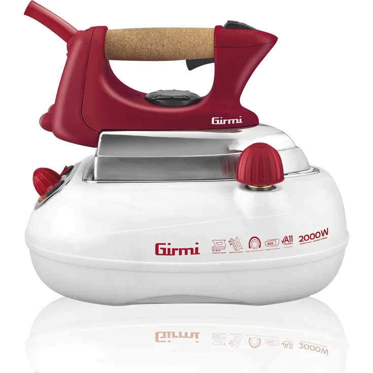 Girmi SS0101 Dampfbügeleisen mit Dampfkessel, 2000 Watt