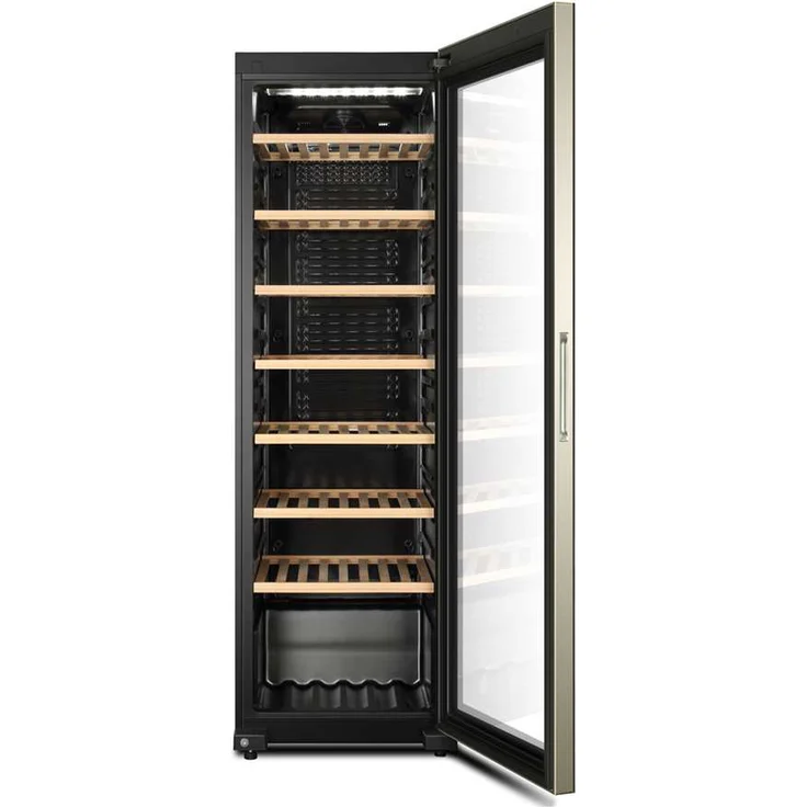 Haier WS171GA Weinkühlschrank, freistehend, Glasdekor, 171 Flaschen, LED, Display, Türschloss, Breite 60 cm, Energieklasse G – Bild 3