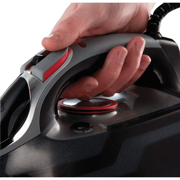 Russell Hobbs Bügeleisen Powersteam Ultra (3100 Watt, 210 g-min Extra-Dampfstoß, Keramik-Bügelsohle, Selbstreinigungs- & Sprühwasserfunktion, Tropfstopp, Vertikaldampf), Dampfbügeleisen 20630-56 – Bild 8