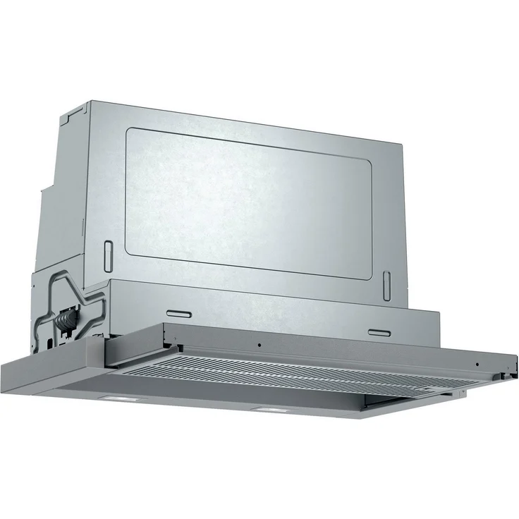 Bosch Serie 4 DFR067A52, Flachschirmhaube, Breite 60 cm, Abluft und Umluft, interner Motor, Metallfettfilter spülmaschinengeeignet, LED-Beleuchtung, Silver Metallic – Bild 3
