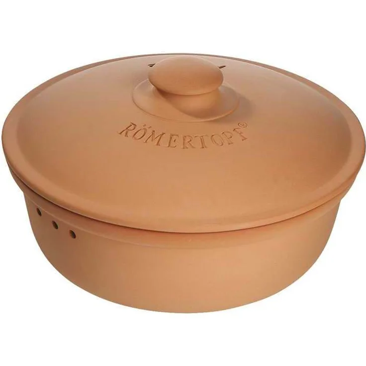 Römertopf Brottopf rund Keramik Brotkorb terrakotta Ø 30,0 cm