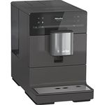 Miele CM 5300 Kaffeevollautomat (OneTouch- und OneTouch for Two-Zubereitung, automatische Spülprogramme, komfortable Reinigungsprogramme, entnehmbare Brüheinheit, Edelstahl-Kegelmahlwerk) grau, mit Milchsystem