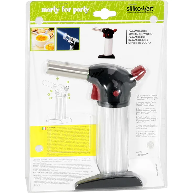 Silikomart 70.058.99.0001 ACC031 - RECHEARGEABLE CULINARY GAS TORCH 60 ML