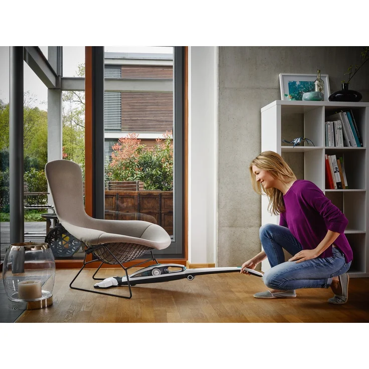 Leifheit Regulus PowerVac Akku Handstaubsauger 2in1, 40 min Akkubetrieb, Zyklon-Technologie, Akkuwechsel-Option, abklappbarer Griff – Bild 5