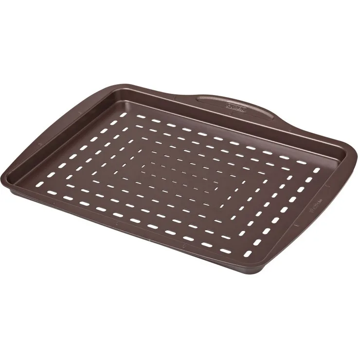 Asimetria, Backofen-Pizzablech, Breite 37 cm, verzinkter Stahl