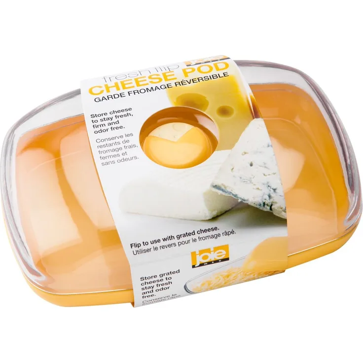 Joie 31072 ? Dose speichern Käse wendbar, gelb und transparent
