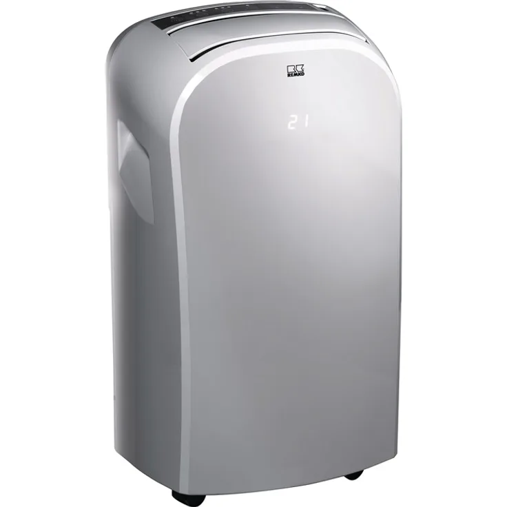 Remko MKT 295 ECO S-Line Mobiles Klimagerät 2,9 kW 3 l|h silber 90 m³ 