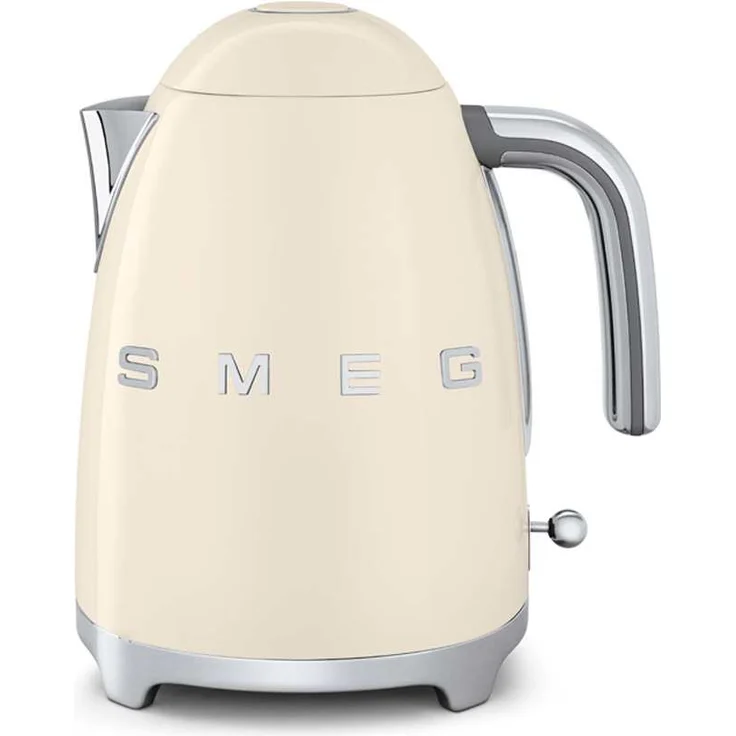 Smeg KLF03CREU Edelstahl-Wasserkocher, 2400W, 1,7L Volumen. Cremefarben – Bild 1