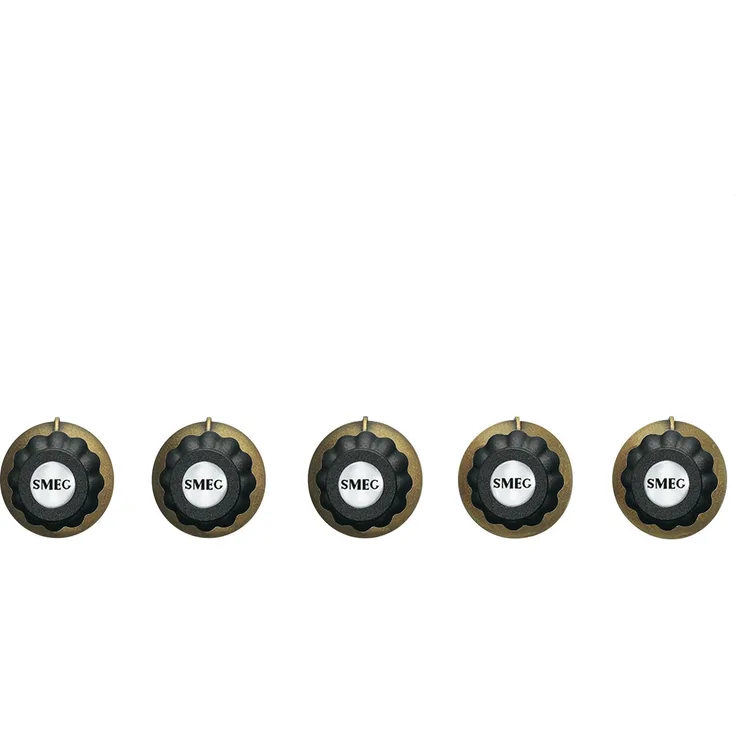 Smeg 5MP700AO Bedienknebel Set Anthrazit