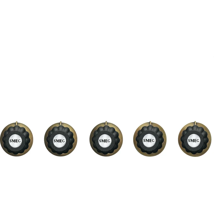Smeg 5MP700AO Bedienknebel Set Anthrazit