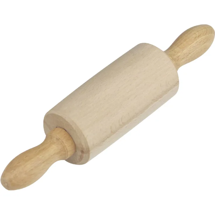 Städter Teigrolle, Holz, beige, 10cm