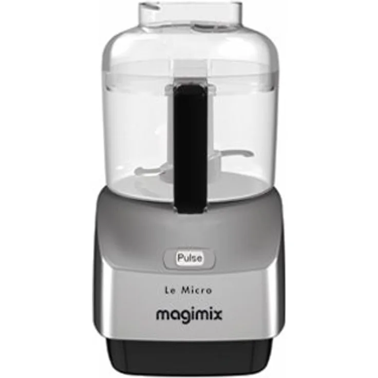 Magimix Le Micro Foodprozessor, 800 W, 2,3L, Kunststoff, chrom