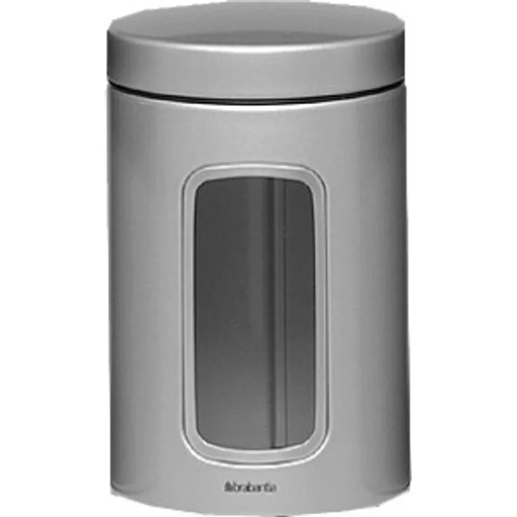 Fensterdose 1,4 L rund - Metallic Grey