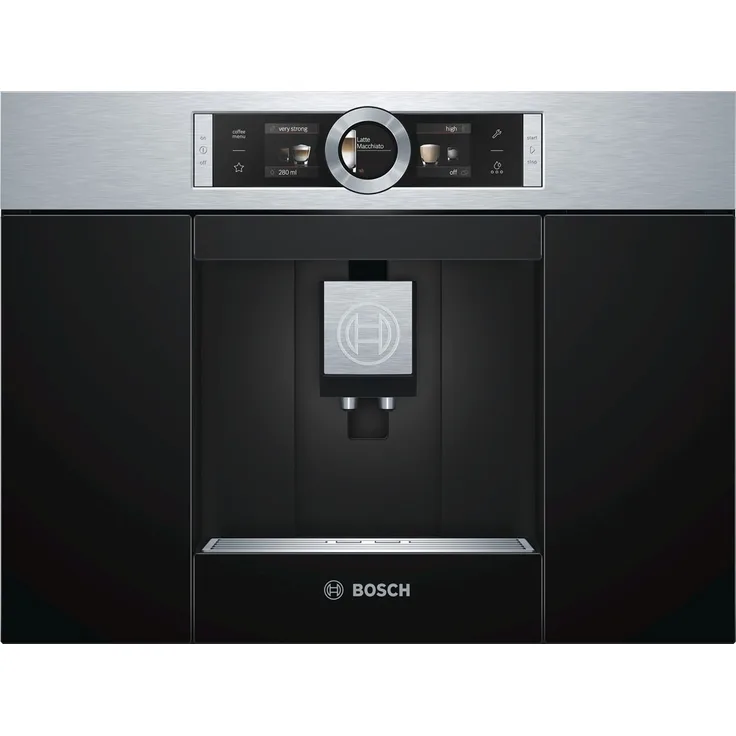 Bosch CTL636ES1 Einbau-Kaffee-Vollautomat mit integriertem Mahlwerk Edelstahl