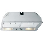 Gorenje DL610SRN Dunstabzugshaube, E, Abluft und Umluft, Einbaugerät, Breite 52.4 cm, Metallfilter