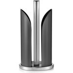 Zeller 27217 Küchenrollenhalter, Edelstahl - Metall, matt schwarz
