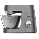 Kenwood KVC7320S Titanium Chef leistungsstarke Küchenmaschine, 4,6 l Rührschüssel mit Innenbeleuchtung, Easy-Lift & Interlock-Sicherheitssystem, 1500 Watt, inkl. 5-teiligem Patisserie-Set, silber, Serie: Titanium Chef  - Preisvergleich