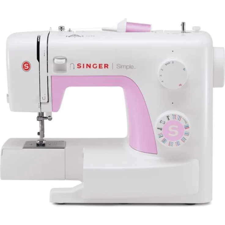 Singer Simple 3223 Nähmaschine 23 Punkte Freiarm-Nähmaschine, weiß – Bild 2