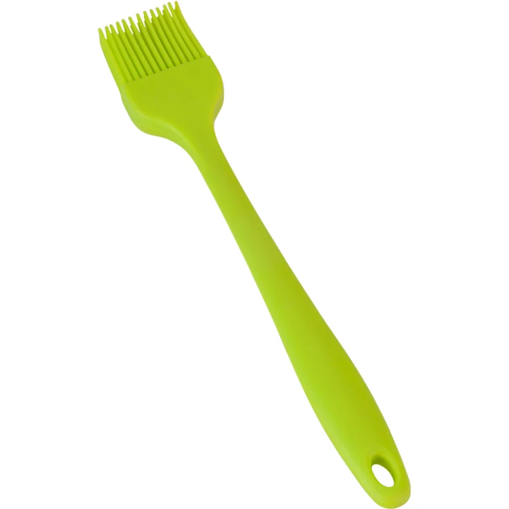 METALTEX CHROMOTHERAPY Silikon Backpinsel 21 cm - Bamboo - Grün