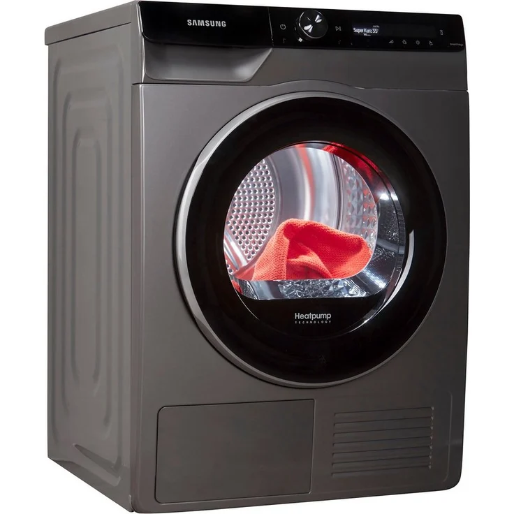 Samsung DV80T6220LXS2, Wärmepumpentrockner, A+++, Fassungsvermögen 8 kg, Standgerät, Breite 67 cm, WLAN, Reversierautomatik – Bild 3