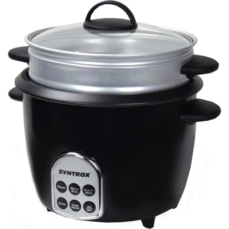 Syntrox Germany Slow Chef RC-700W Gourmet Multikocher, mit Warmhaltefunktion, 1,8 l, 700 Watt