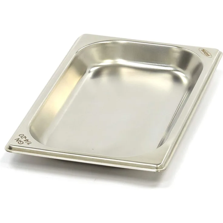 Gastronormbehälter aus Edelstahl 1-4GN, 20mm, 265x162mm