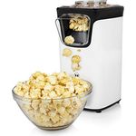 Princess Popcornmaschine - Popcorn per Heißluft, mit transparentem Deckel, Nachfüllöffnung, 1100 Watt, 292986