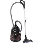 Fakir Filter Pro-Boden-Staubsauger beutellos, Zyklon-Sauger, 4,5 l Staubbehälter, mit Luftreiniger-Funktionen, 8-Fach Filter-Technologie, extra leise, dunkelrot - 800 Watt