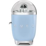 Smeg CJF01PBEU Zitruspresse, 70W, Edelstahl, blau, Serie: CJF01