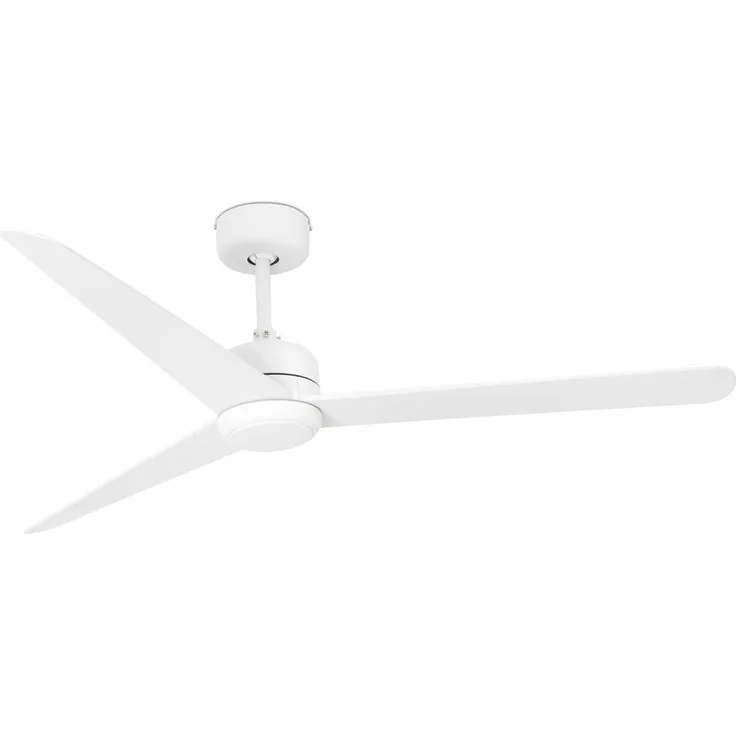 FARO Barcelona Deckenventilator NU Ø 132cm 3 Flügel IP20 Weiß
