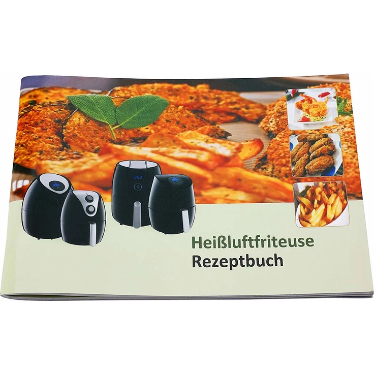Monzana Heißluftfritteuse Fritteuse 6,5 L, 1850W, ohne Sichtfenster inkl. Gratis Rezeptheft – Bild 3