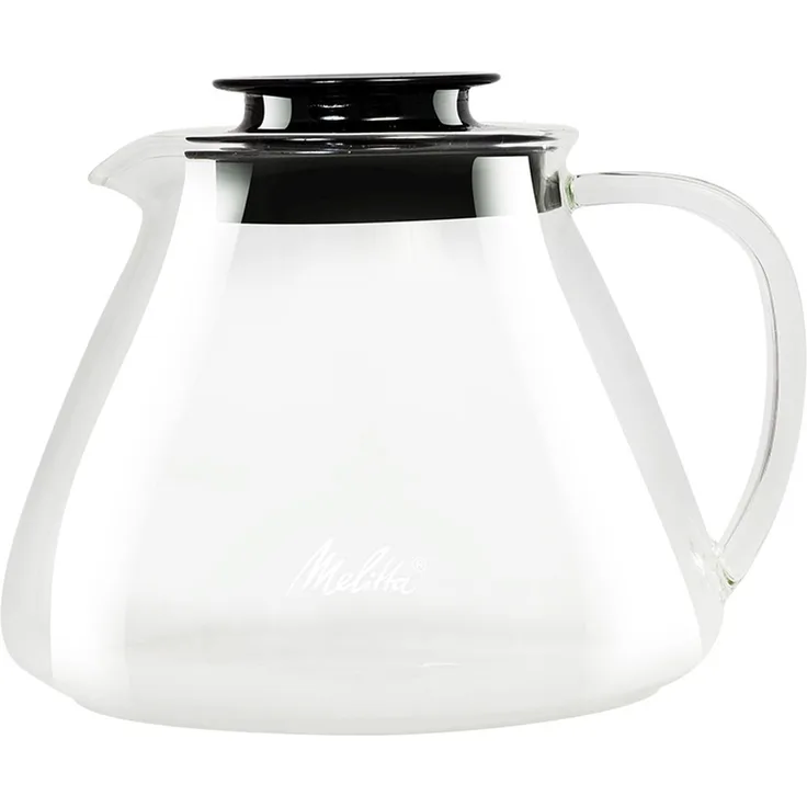 Melitta Kanne aus Borosilikatglas, Robust und Hitzebeständig, 0,7 Liter, 217625