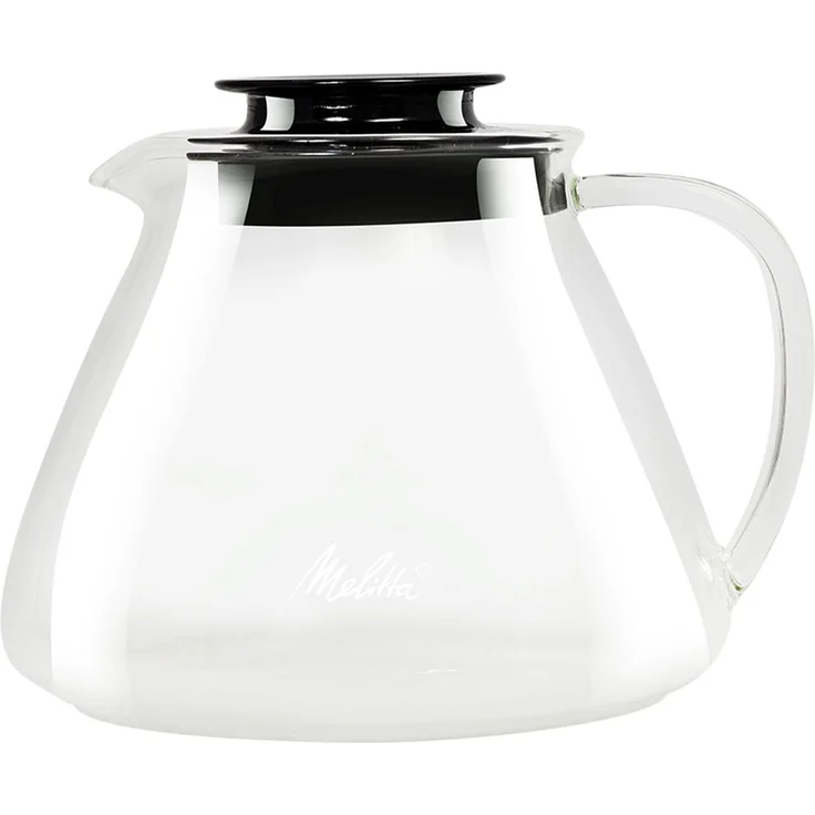 Melitta Kanne aus Borosilikatglas, Robust und Hitzebeständig, 0,7 Liter, 217625