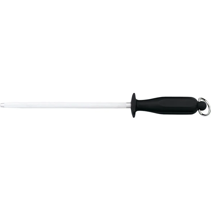 Arcos 278138 Wetzstahl-Kunststoffgriff, Stahl, Schwarz, 230 mm