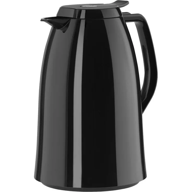 Emsa 517009 Mambo Isolierkanne QT, 1,5 L, hochglanz, schwarz