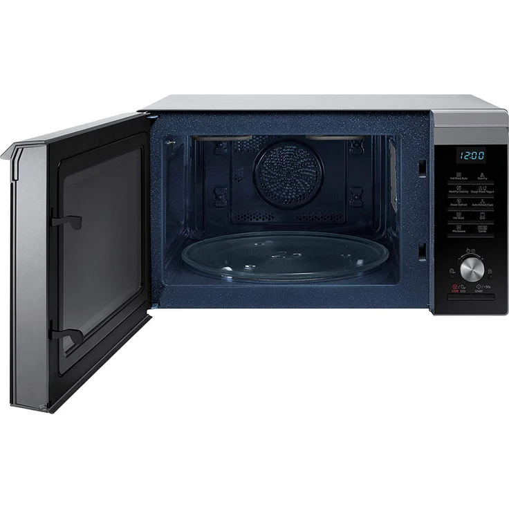 Samsung MC28M6035CS-EG Kombi-Mikrowelle mit Grill und Heißluft, 900 Watt, 28 Liter Garraum, Standgerät, silber – Bild 4