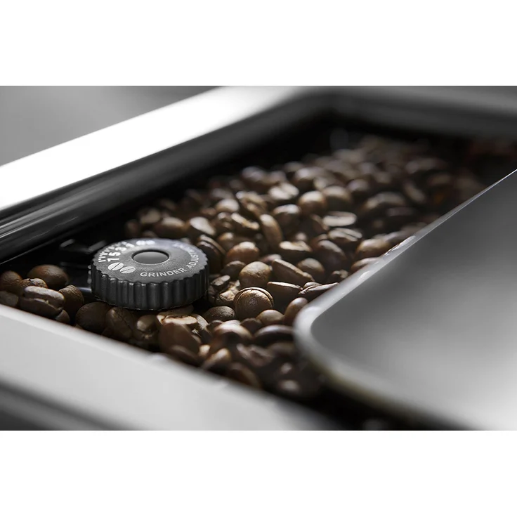 De'Longhi PrimaDonna Elite ECAM 656.55.MS Kaffeevollautomat mit Milchsystem und integriertem Mahlwerk, Cappuccino und Espresso auf Knopfdruck, 3,5 Zoll TFT Touchscreen Farbdisplay und App-Steuerung, Edelstahlfront, silber – Bild 5