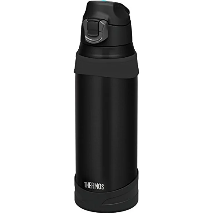 THERMOS 4035.232.075 Thermosflasche Ultralight, Edelstahl Mat Black 0,75 l, extrem leicht, nur 275 g, 10 Stunden heiß, 20 Stunden kalt – Bild 1