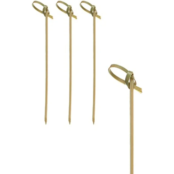 40 Fingerfood - Spieße 6 cm ''Knoten''